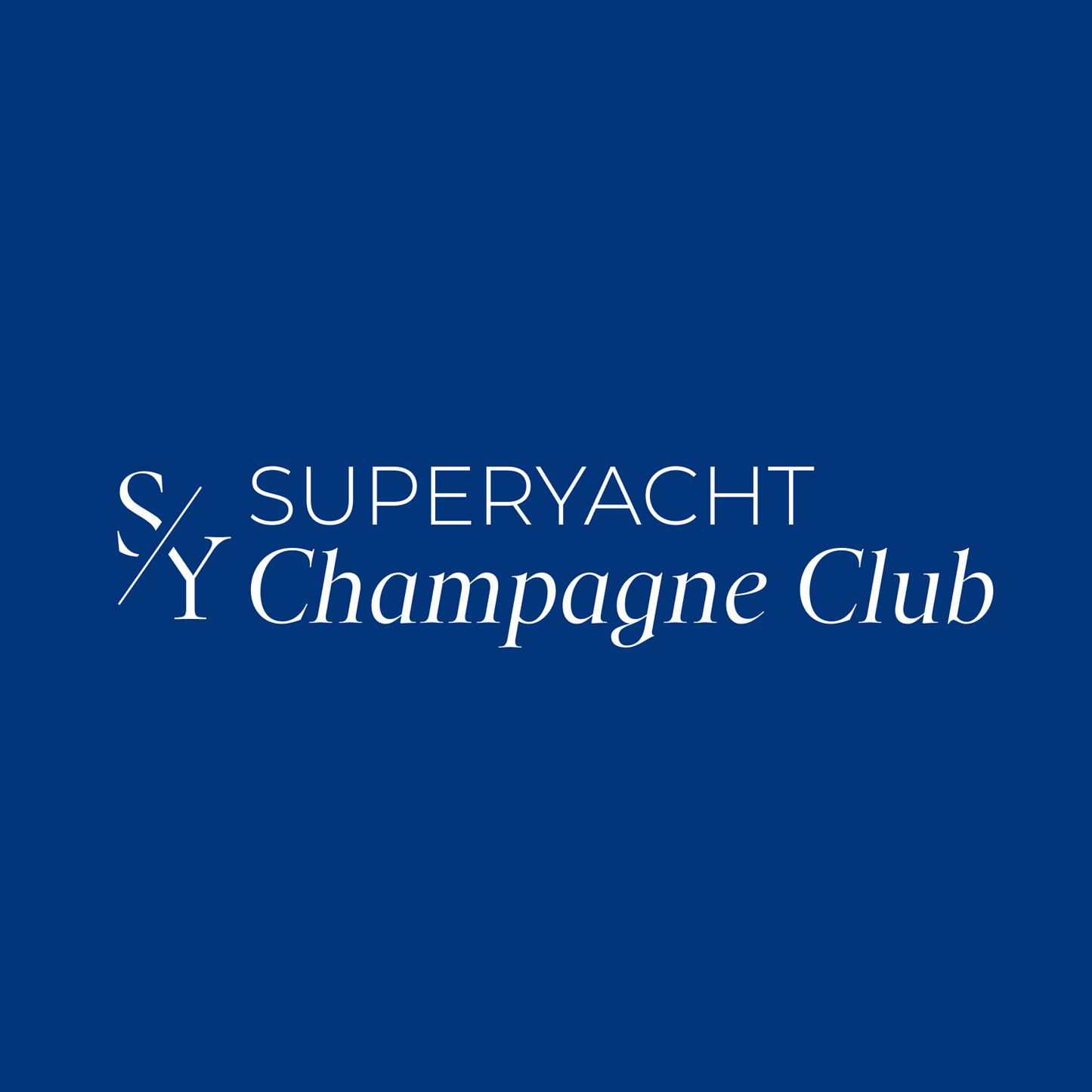 Superyacht Champagne Club Membership