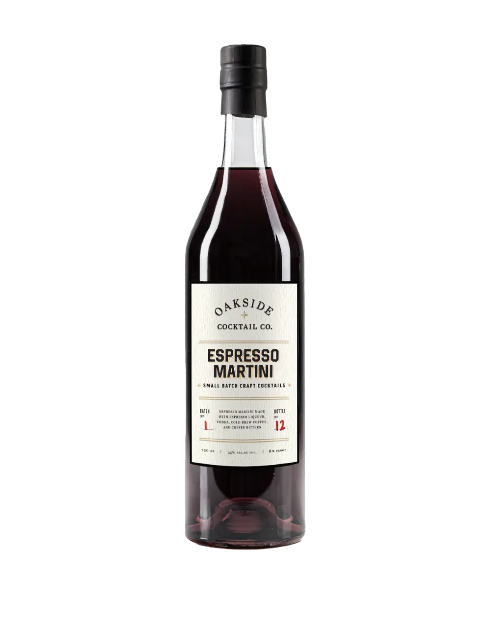 Oakside Espresso martini cocktail