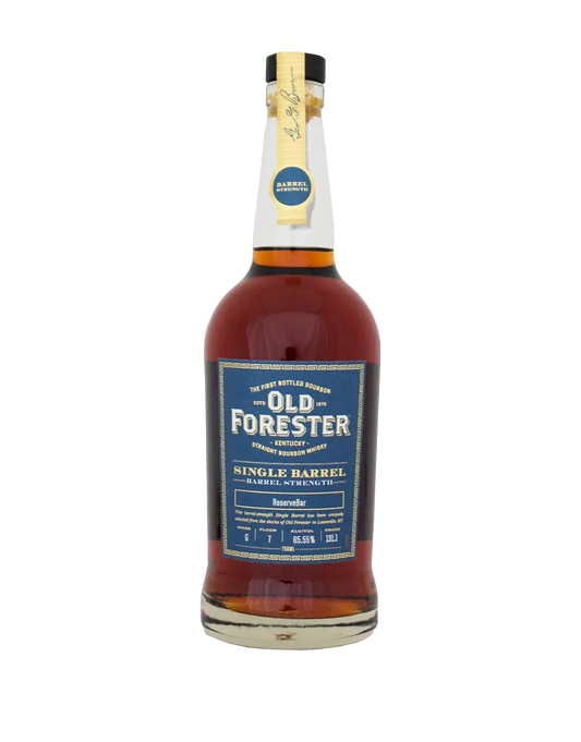 old forester barrel strength single barrel bourbon s2b31